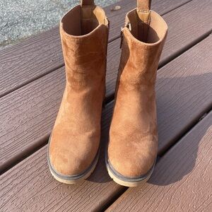 Art Class Brown Kids Boots